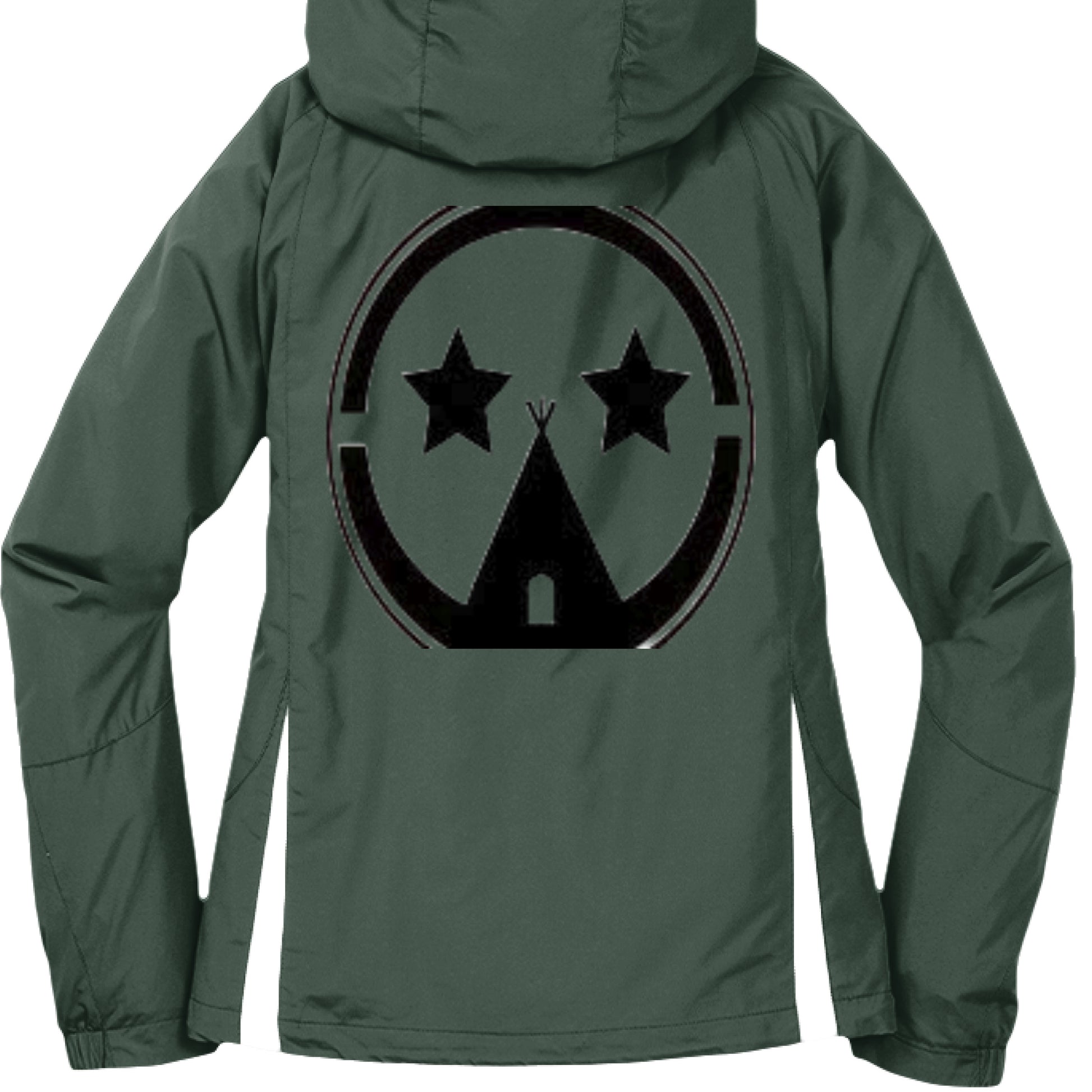 Forest Grn/Wht - BACK