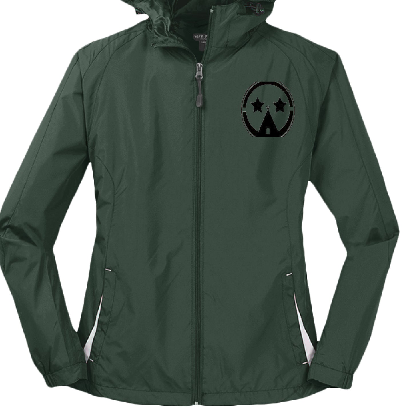 Forest Grn/Wht - FRONT