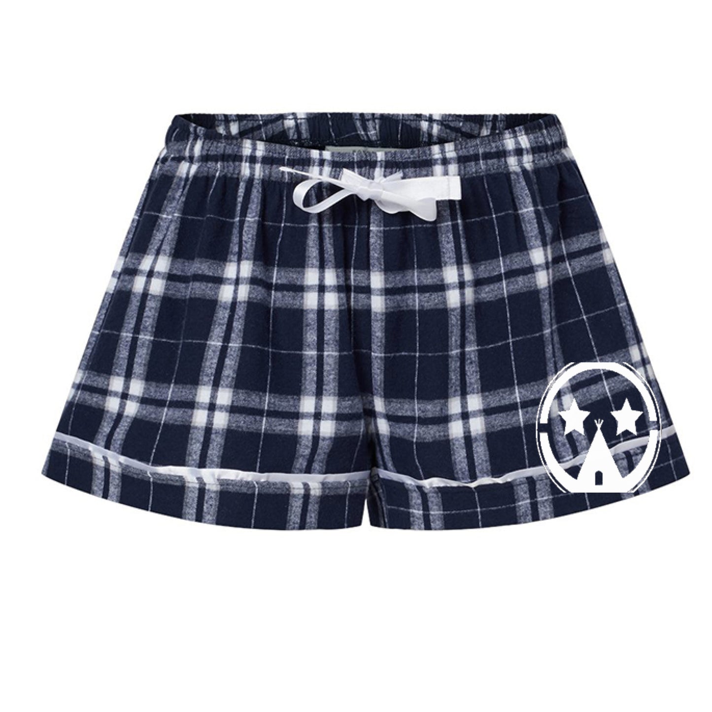 NAVY/ SILVER PLD - FRONT