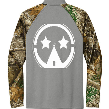Grey Concrete Heather/ Realtree Edge - BACK